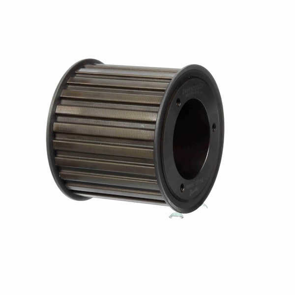 Steel Bushed Bore Gearbelt Pulley, 24H300SD